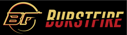 Burstfireguns.com Annealer Gold and Red Logo