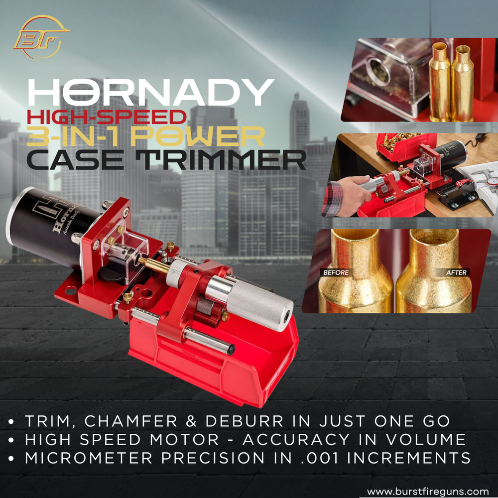 Hornady - High Speed - 3 in 1 Power Case Trimmer