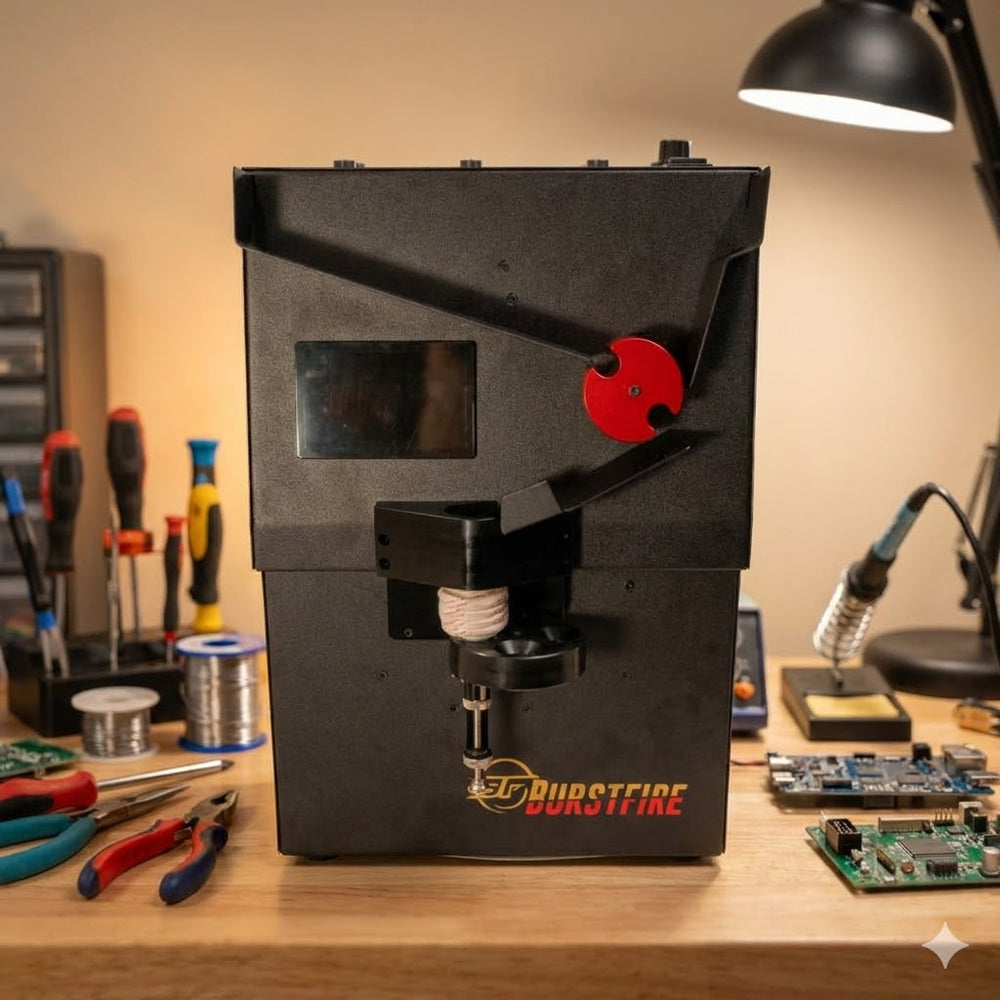 ***BACKORDER***🔥Burstfire - 2 in 1 Brass Case Induction Annealing Machine & Case Prep Center 🔥