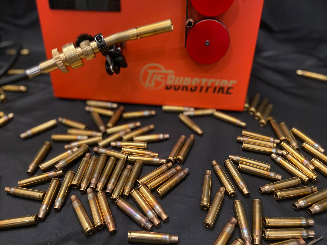 Burstfire 2 in 1 Brass Case Torch Annealer & Case Prep Center