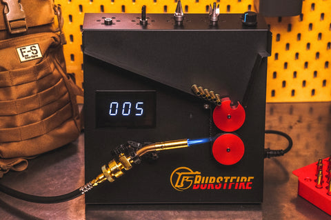 Burstfire 2 in 1 Case Annealer & Case Prep Center (Standard & Magnum Wheels Included)